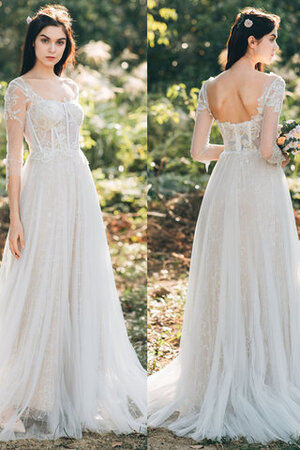 Robe de mariée en plein air textile en tulle splendide distinguee spécial - Photo 2