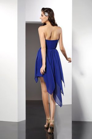 Robe de cocktail solennelle sexy courte avec perle avec sans manches - Photo 2