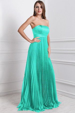 Robe demoiselle d'honneur en chiffon fermeutre eclair de lotus de bustier ligne a - Photo 13