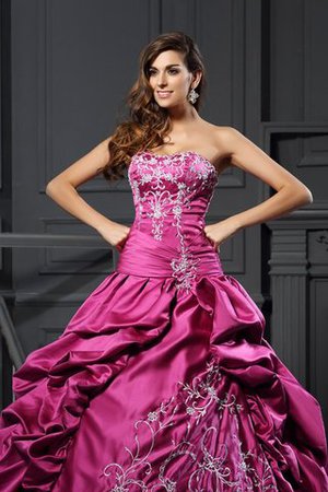 Formal Vestido de Quinceañeras de Escote Corazón de Hasta el suelo de Largo - Foto 3