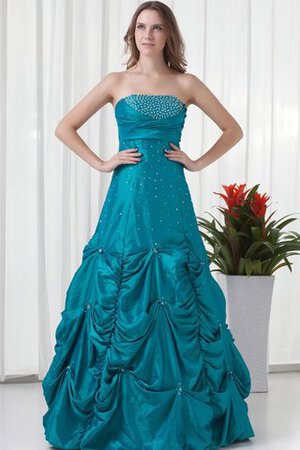 Robe de quinceanera avec perle ample ruché de bustier - Photo 1