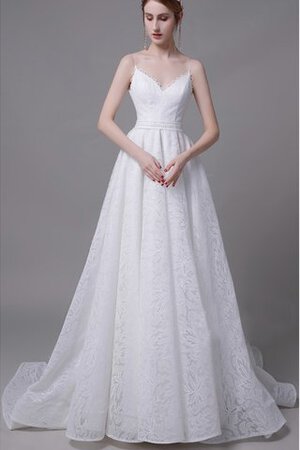 Robe de mariée longueur au ras du sol honorable fermeutre eclair classique serieuse - Photo 5