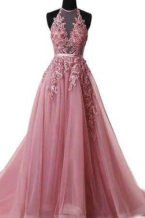 Tüll Wunderschönen Prinzessin Ballkleid mit Sweep Zug mit Natürlicher Taille - Bild 1