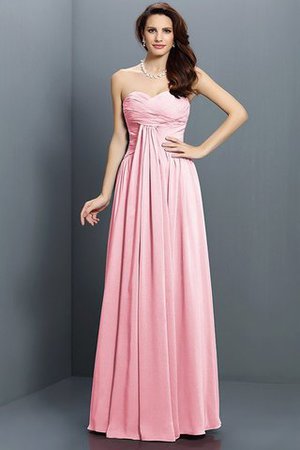 Robe demoiselle d'honneur longue de princesse jusqu'au sol fermeutre eclair en satin - Photo 22