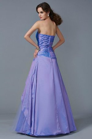 Vestido de Quinceañeras de Corte Sirena en Tafetán de Imperio Cintura de Largo - Foto 2