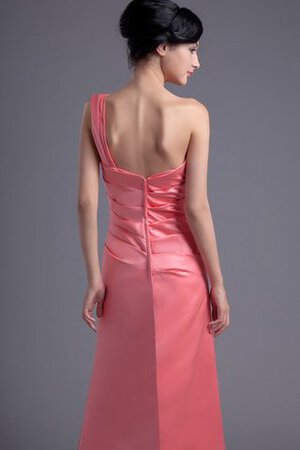 Perlenbesetztes Ärmellos A-Line Abendkleid mit einem Schulter - Bild 7