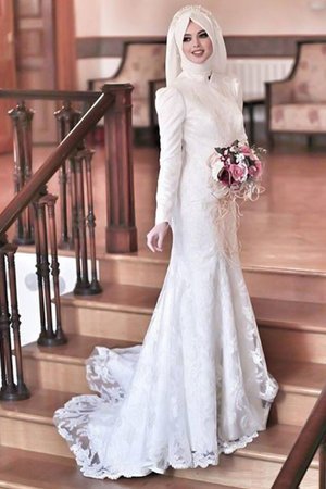 Abito da sposa moda cappellino pudica in pizzo bellissimo a sala - Foto 1