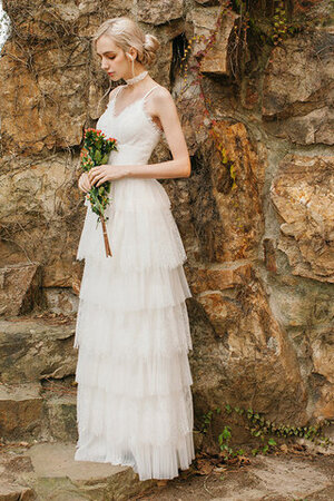 Robe de mariée avant-gardiste de lotus romantique formelle serieuse - Photo 4