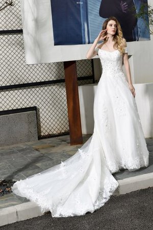 Elegante Vestido de Novia de Maravilloso de Fuera de casa de Largo - Foto 2