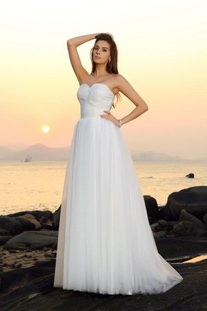 Elegante Vestido de Novia de Corte princesa de Escote Corazón de Largo - Foto 1