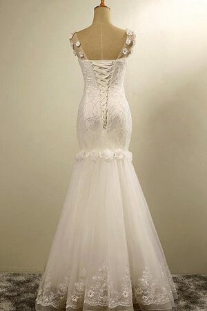 Robe de mariée formelle femme branché extraodinaire en tulle sans ceinture - Photo 2