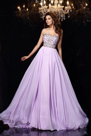 Vestido de Noche de Corte princesa de Sin mangas de Escote Corazón de Cremallera - Foto 1