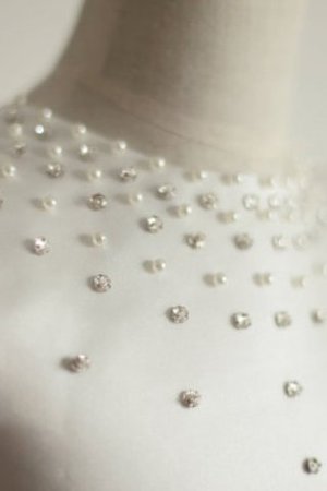 Abito da Cerimonia Bambini Lungo decorato Ball Gown Senza Maniche in Tulle - Foto 3