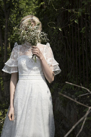 Clasico Vestido de Novia de Abalorio de Columpio de Espléndido - Foto 10