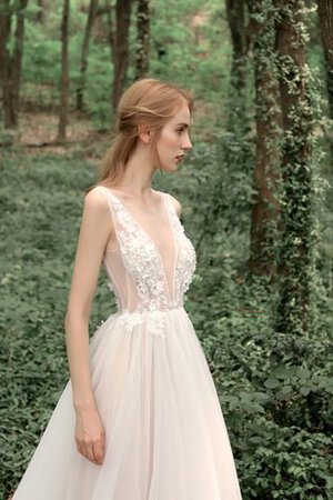 Abito da sposa pudica accattivante lunghi a terra in pizzo vintage - Foto 8