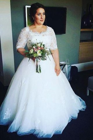 Abito da Sposa Formale E Informale Cerniera sexy in Pizzo Ball Gown Senza Maniche - Foto 2