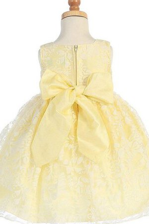 Robe de cortège enfant bref avec zip de col carré ligne a avec sans manches - Photo 3