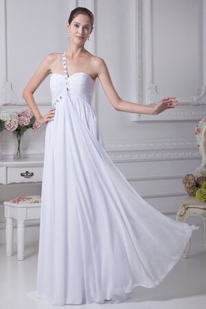 Abito da Sposa Cuore con Increspato All Aperto Conotta monospalla sensuale - Foto 4