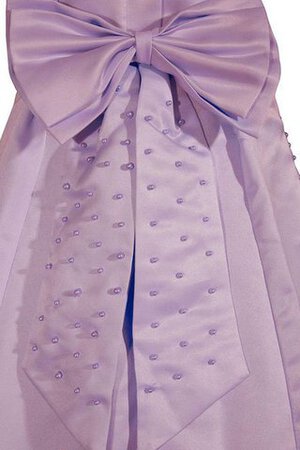Empire Taille Taft A-Line bodenlanges Blumenmädchenkleid mit Jacke - Bild 4