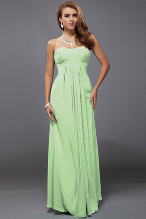 Robe demoiselle d'honneur longue avec chiffon avec zip de lotus de bustier - Photo 27