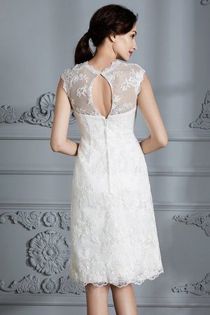 Robe de mariée bref simple au bord de la mer de princesse en satin - Photo 7