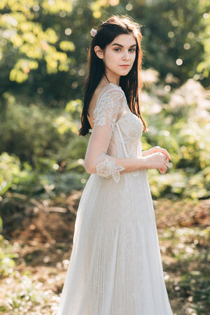 Robe de mariée en plein air textile en tulle splendide distinguee spécial - Photo 5