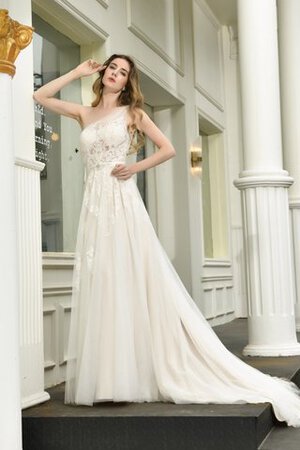 Abito da sposa speciale moderno sexy in pizzo monospalla favola - Foto 10