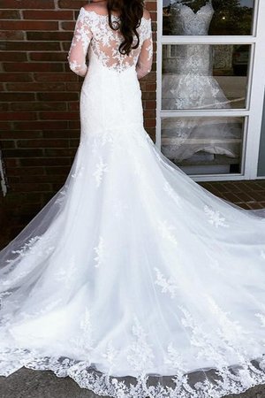 Vestido de Novia de Corte Sirena de Manga larga de Fascinante de Fuera de casa - Foto 2