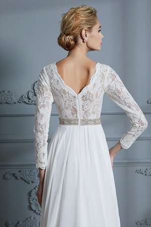 Robe de mariée au jardin de princesse pétillant plissé longue - Photo 8