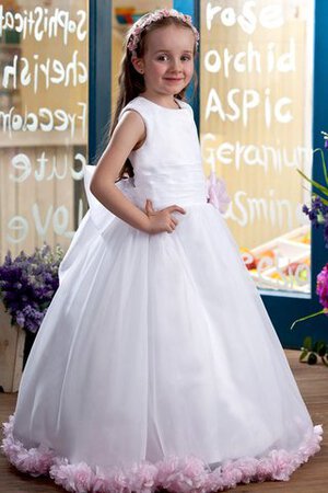 Vestido de Floristas de Flores de Lazos de Sin mangas de Volantes Adorno - Foto 1