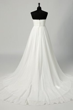 Robe de mariée salle interne grosses soldes a-ligne longue simple - Photo 3