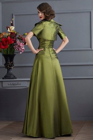 Prinzessin A-Line Trägerloser Ausschnitt Sittsames Brautmutterkleid mit Jacke - Bild 2