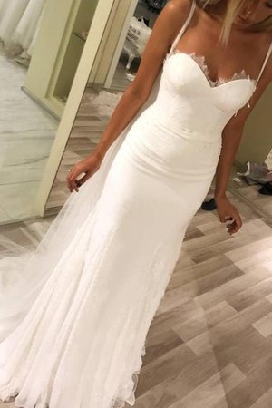 Sencillo Vestido de Novia de Maravilloso de Sala de Cola Barriba - Foto 2