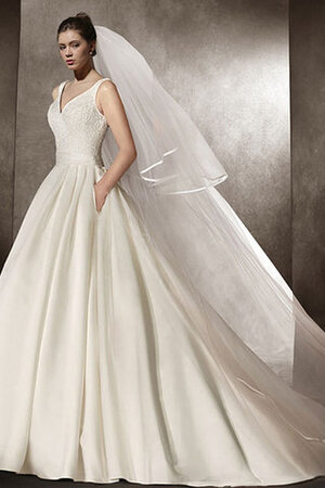 Mode Formelles Bodenlanges Romantisches Swing Brautkleid - Bild 1