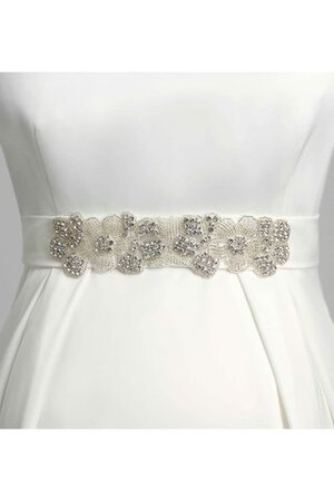 Robe de mariée distinguee facile chic a-ligne de lotus - Photo 7