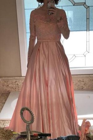 Robe de bal romantique chic nature vintage en satin - Photo 1