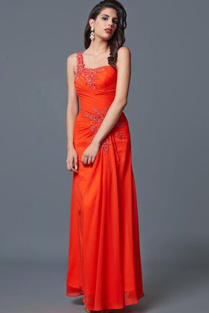 Abito da Sera con Applique in Chiffon Lungo con Perline Elegante Con Giacca - Foto 4