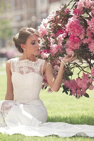 Abito da sposa a-line principessa in raso naturale a riva fantastico - Foto 1