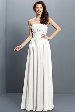 Robe demoiselle d'honneur plissé longue de princesse fermeutre eclair avec chiffon - Photo 16