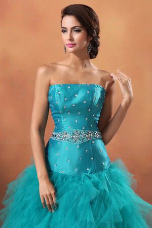 Robe de quinceanera de lotus avec perle de bustier - Photo 3