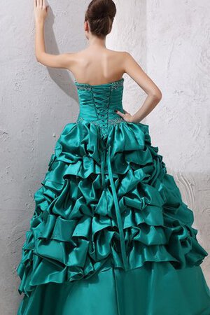 Robe de quinceanera de lotus ruché de mode de bal de bustier entrecroisé - Photo 3