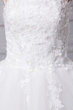 Abito dal Dolce Sedici Senza Maniche A-Line mini con Applique in Tulle - Foto 5