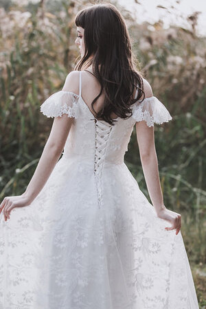 Robe de mariée manche nulle délicat de princesse salle interne derniere tendance - Photo 6