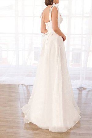 Robe de mariée à la mode en dentelle a-ligne spécial naturel - Photo 2