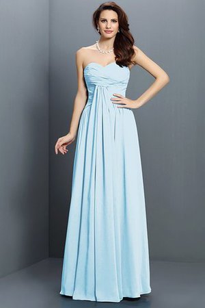 Robe demoiselle d'honneur longue de princesse jusqu'au sol fermeutre eclair en satin - Photo 18