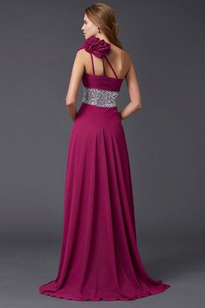 Robe de bal longue avec sans manches en chiffon de traîne courte de princesse - Photo 2