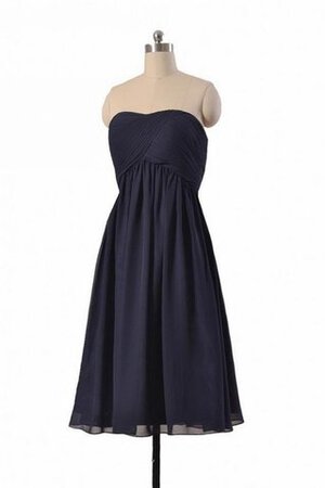 Robe demoiselle d'honneur plissage avec chiffon avec zip ligne a ruché - Photo 2