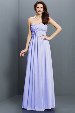 Robe demoiselle d'honneur longue de princesse jusqu'au sol fermeutre eclair en satin - Photo 17