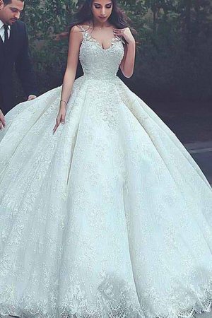 Moderno Vestido de Novia de Increíble de Plisado de Iglesia - Foto 1