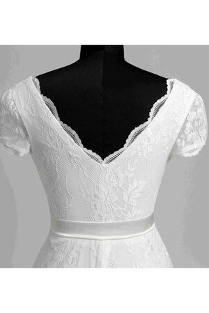 Robe de mariée femme branché facile delicat avec manche épeules enveloppants ligne a - Photo 9